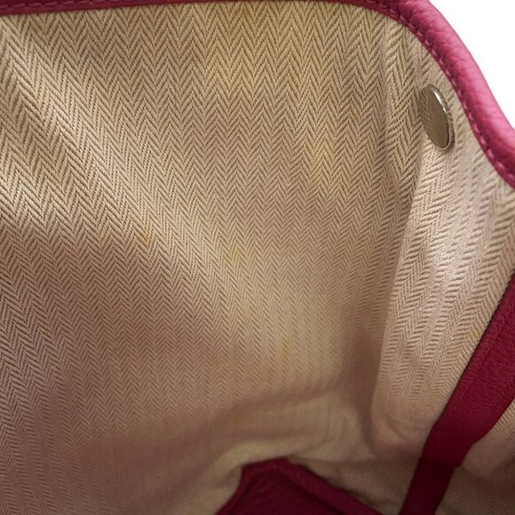 HERMES Garden Party Size PM Negonda Leather Tosca - Picture 7 of 15